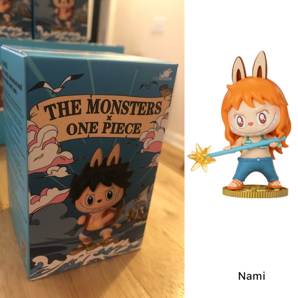 New Pop Mart Labubu The Monsters x One Piece Figure Confirmed Nami - Single Box